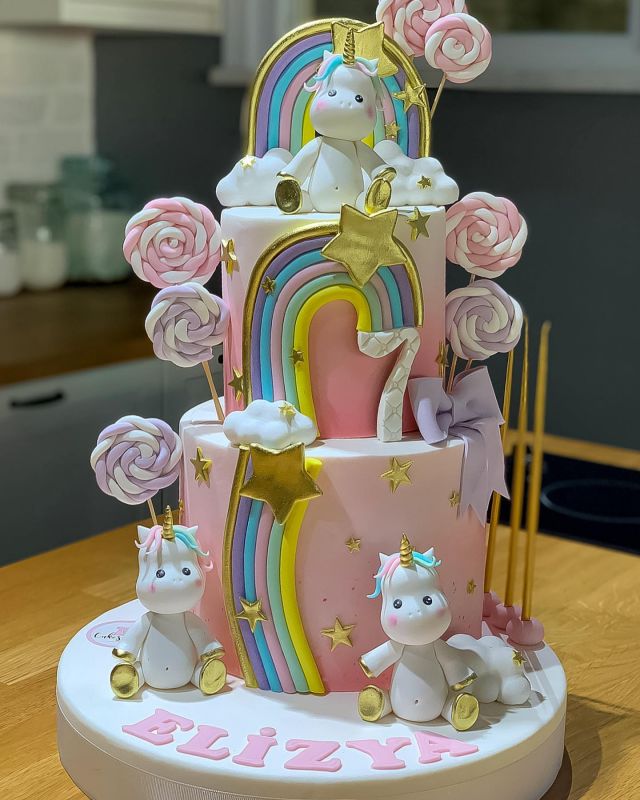 Happy Birthday Elizya 🌈 #unicorncake ❤️ #cakeslove #çengelköybutikpasta #kişiyeözelpasta #butikpasta #dogumgunupastasi #birthdaycake #nişanpastası #sözpastası #engagementcake #cupcake #butikkurabiye #şekerhamurupasta #nakedcake #karatahtapasta riddleslols.com